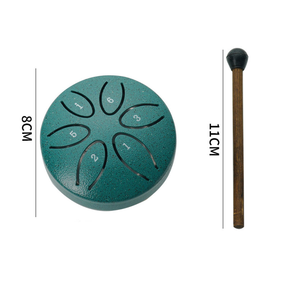 Mini Steel Tongue Drum for Meditation & Relaxation