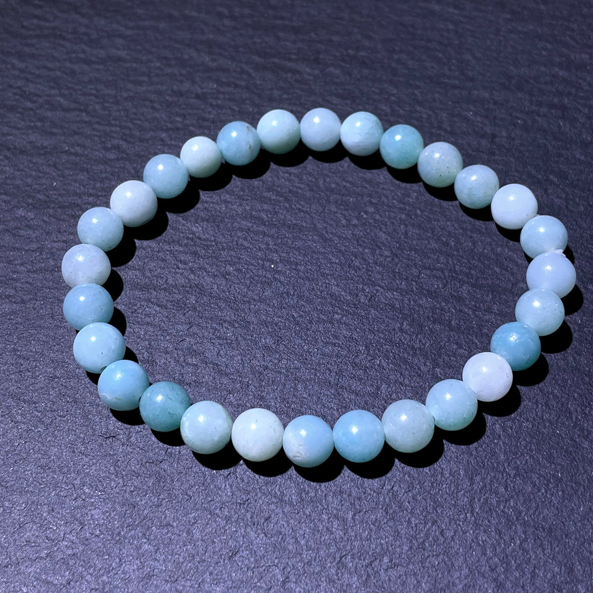 Caribbean Calcite Bracelet Blue Sky Jasper