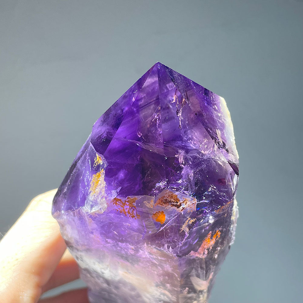 Natural Amethyst Scepter of Power | A Tool for Spiritual Wisdom & Intuition