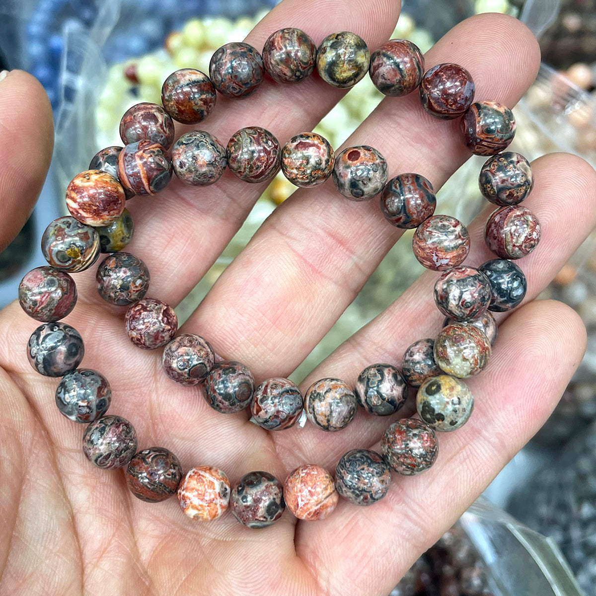 Leopard Skin Jasper Bead