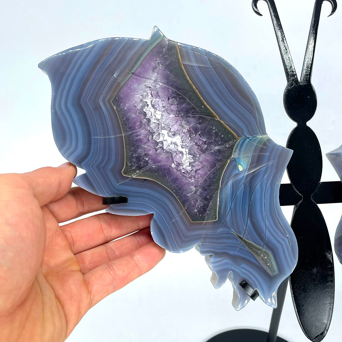 amethyst butterfly