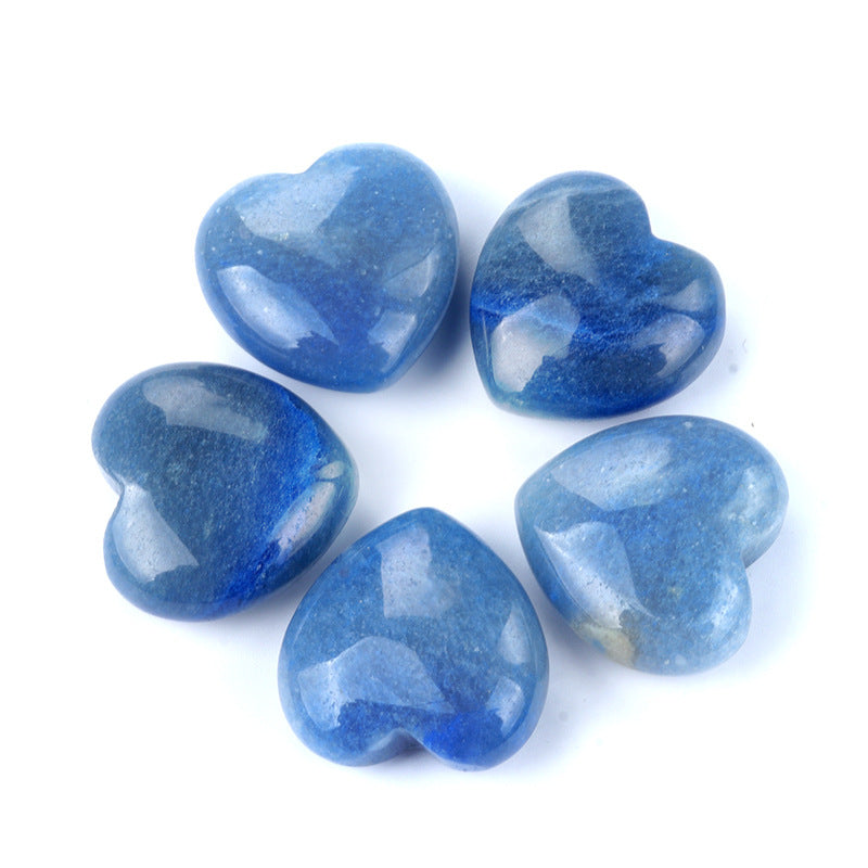 Polished Gemstone Heart | Natural Crystal for Healing