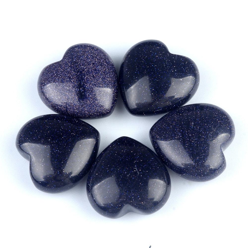 Polished Gemstone Heart | Natural Crystal for Healing