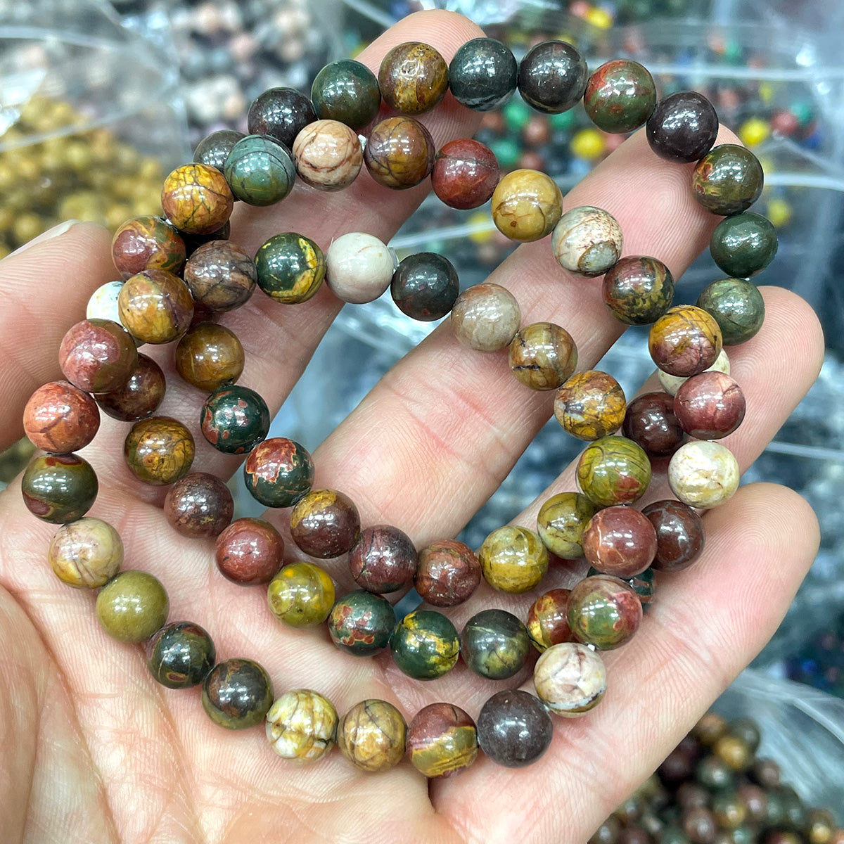 cherry creek jasper bracelet
