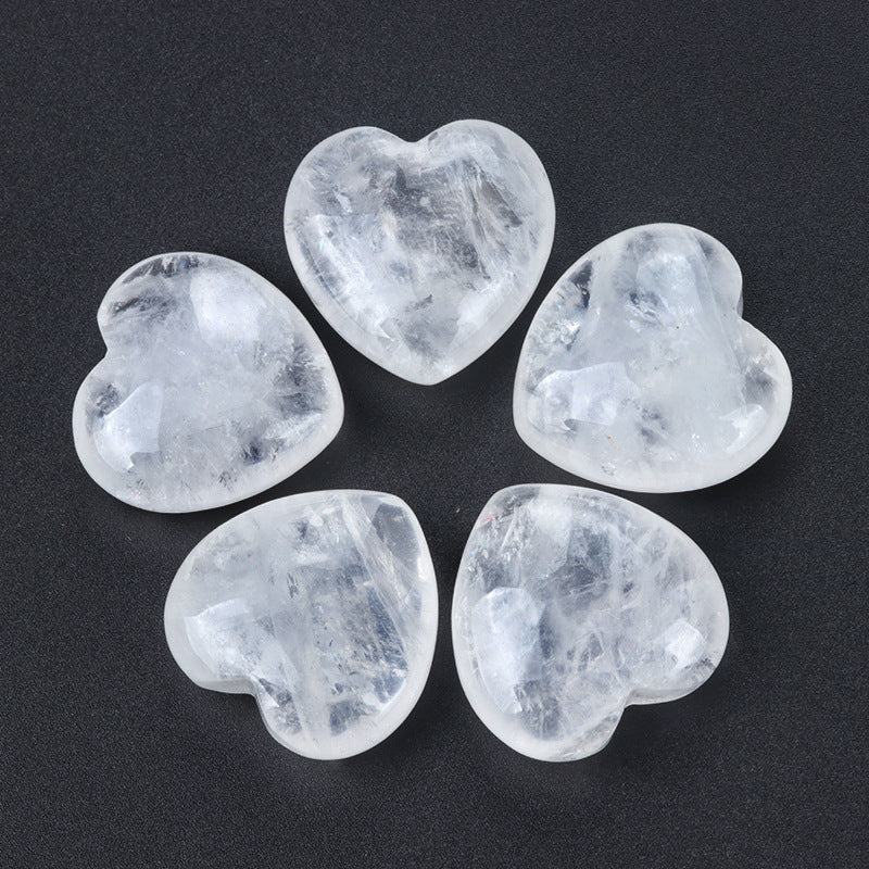Polished Gemstone Heart | Natural Crystal for Healing