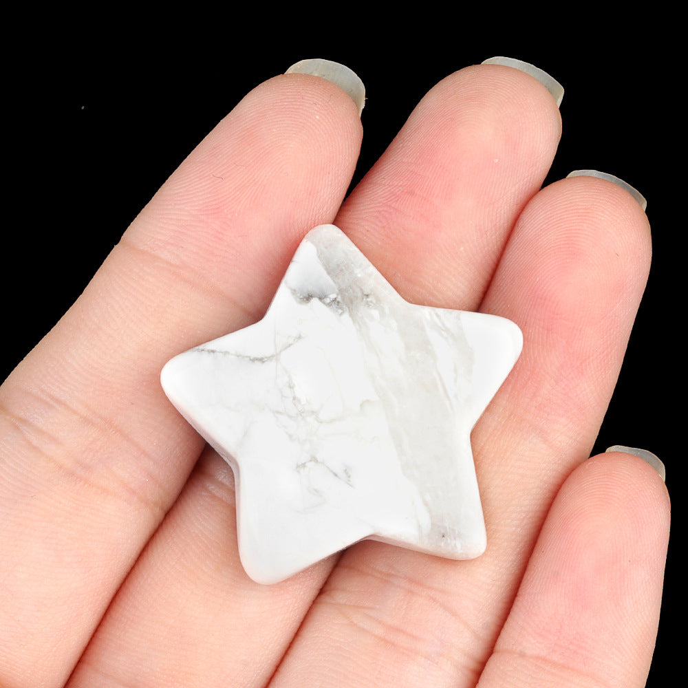 Mini Crystal Star | Natural Gemstone Pocket Stone