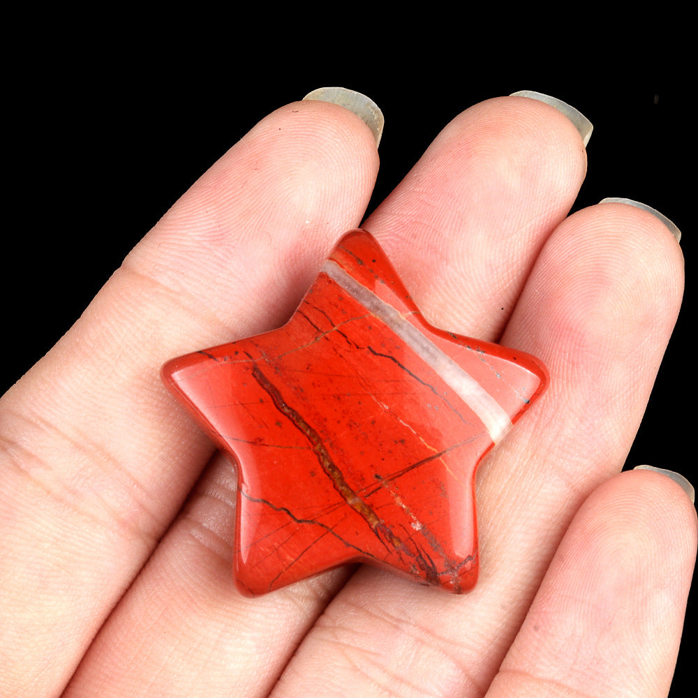 Mini Crystal Star | Natural Gemstone Pocket Stone