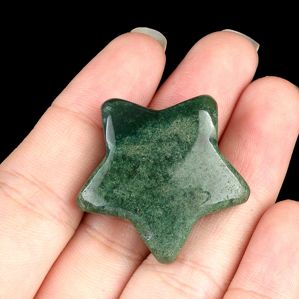 Mini Crystal Star | Natural Gemstone Pocket Stone