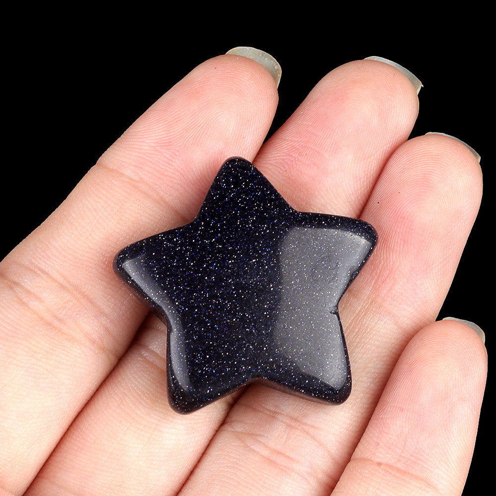 Mini Crystal Star | Natural Gemstone Pocket Stone