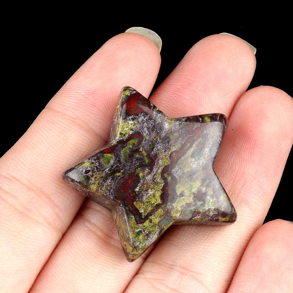 Mini Crystal Star | Natural Gemstone Pocket Stone