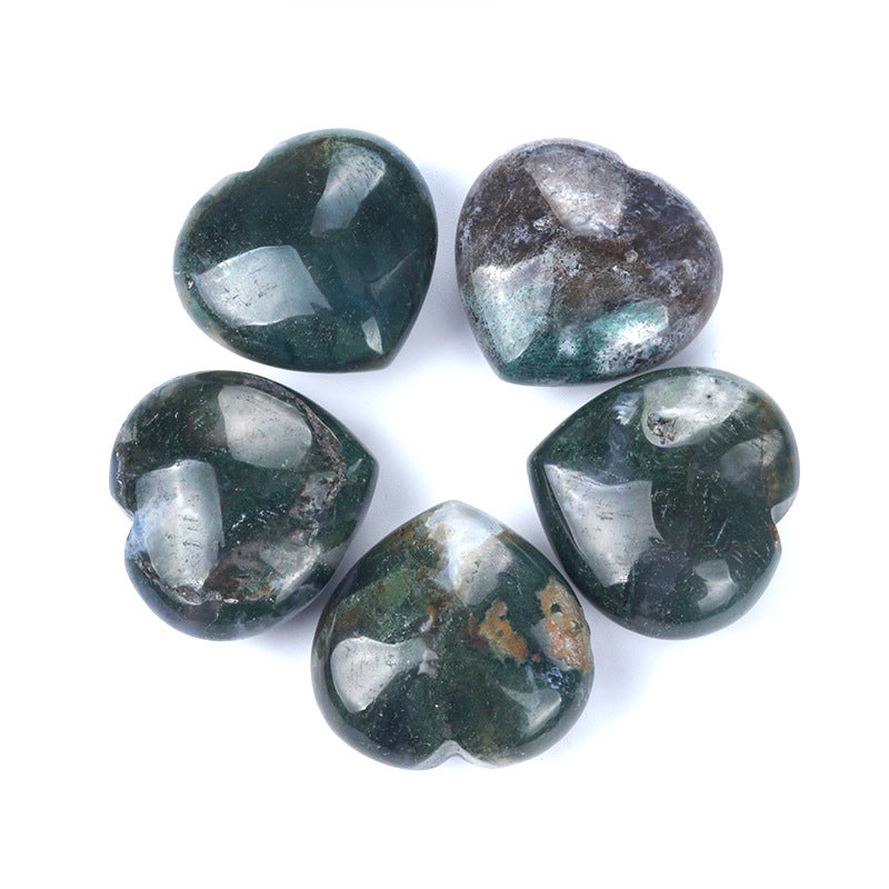Polished Gemstone Heart | Natural Crystal for Healing