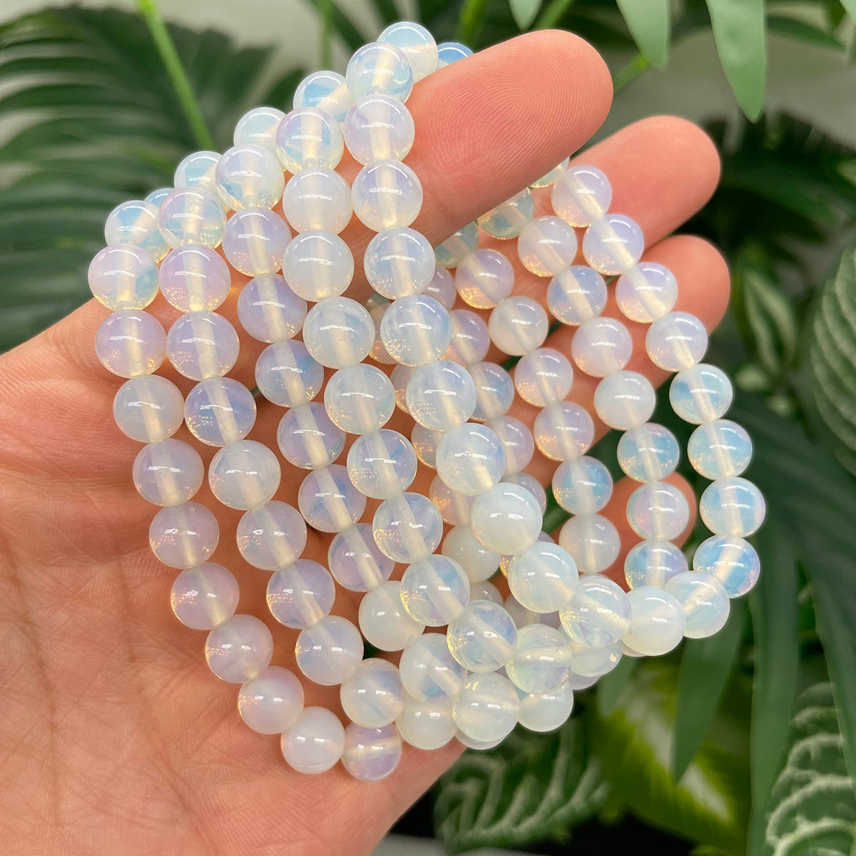 Opalite Bead Bracelet Healing Stone