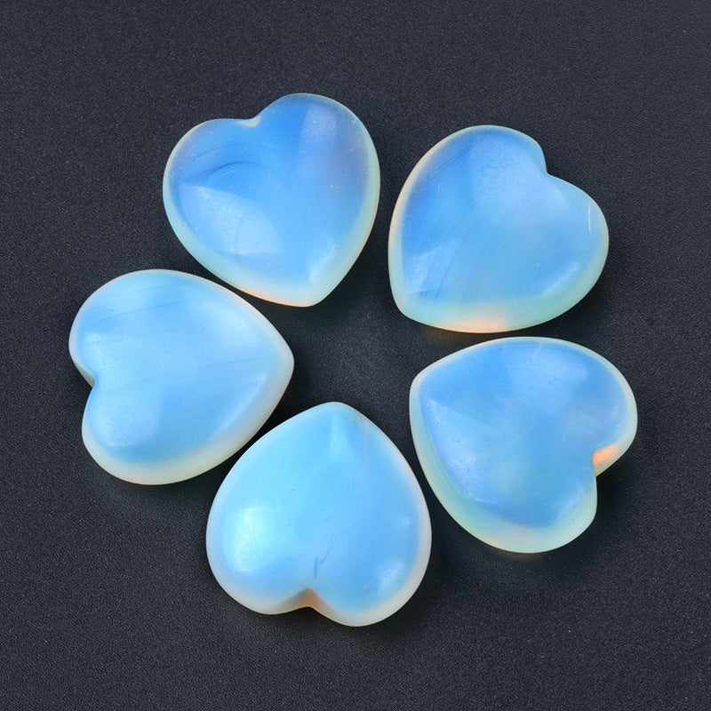Polished Gemstone Heart | Natural Crystal for Healing