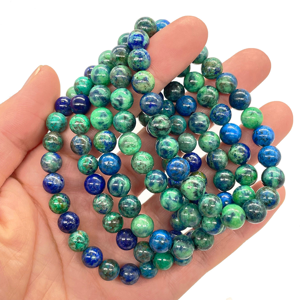 phoenix and lapis bracelet