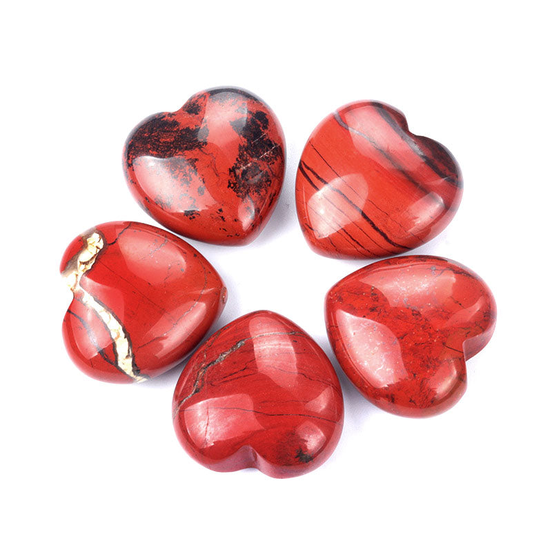Polished Gemstone Heart | Natural Crystal for Healing