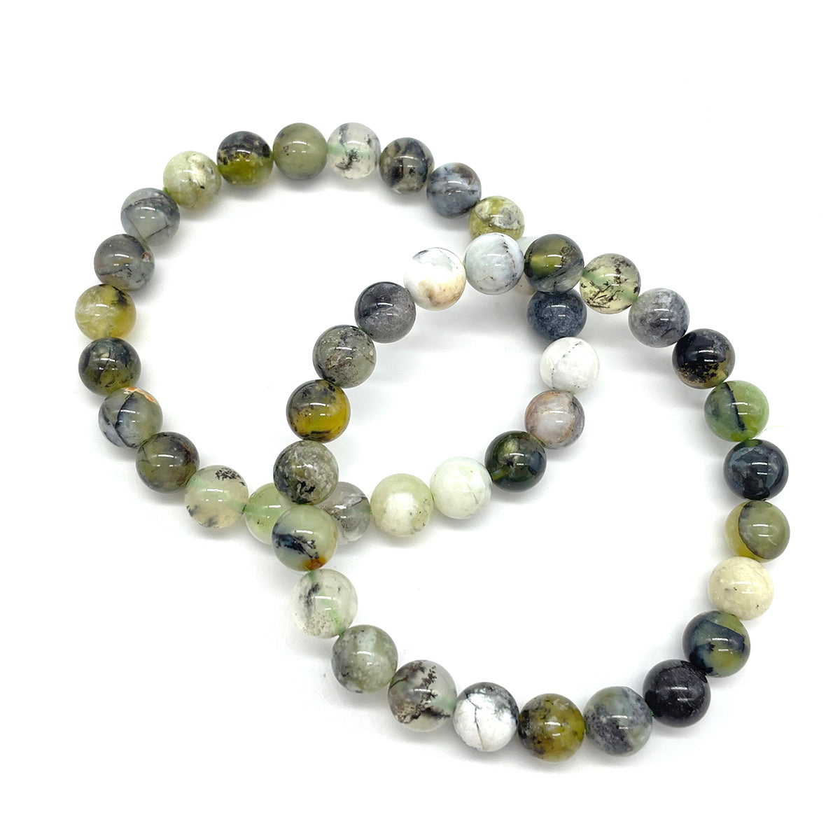 Green Opal Bead Bracelet Real Crystal Bracelet Healing Stones Bracelets For Women