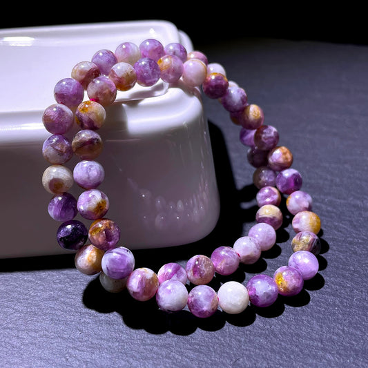 Lepidolite Bead Bracelet