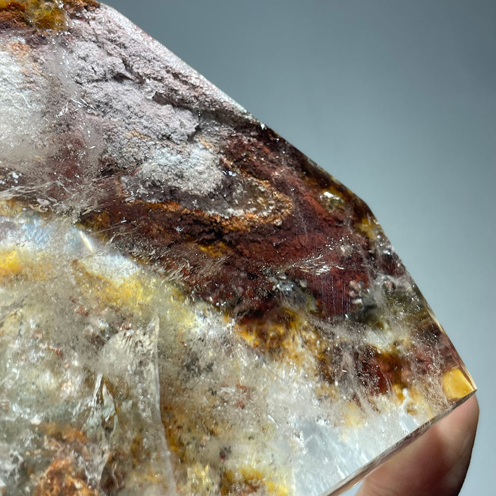 Garden Quartz Crystal of Manifestation - Polished Freeform for Meditation & Decor