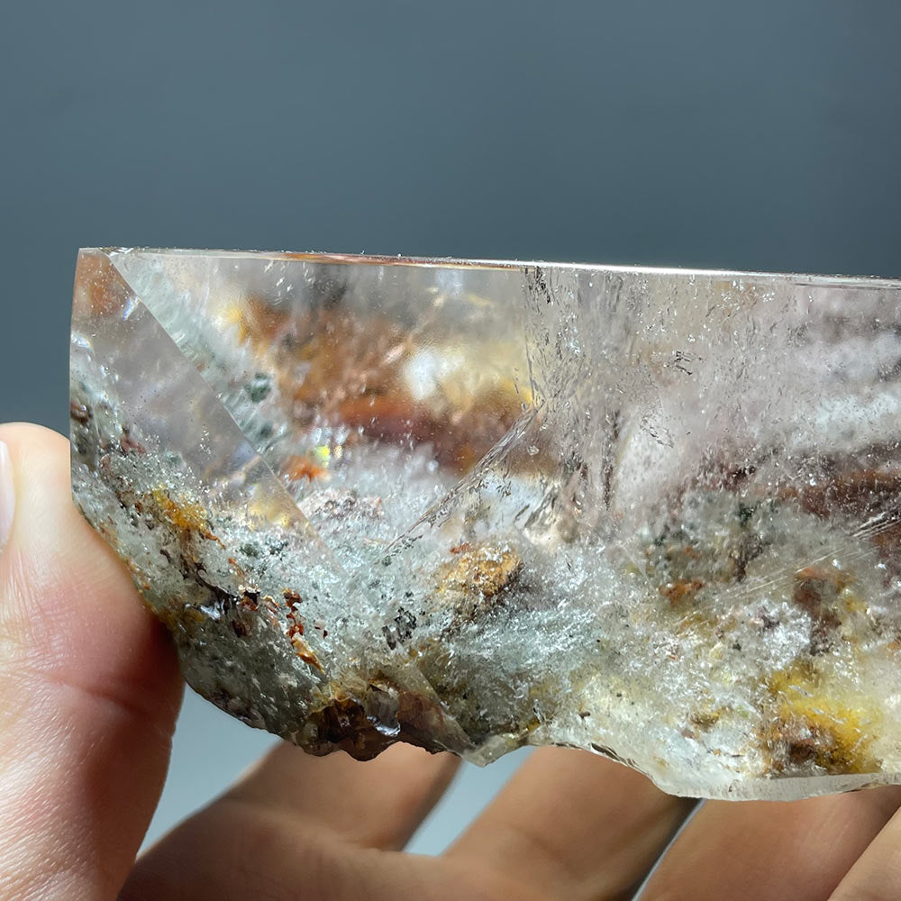 Garden Quartz Crystal of Manifestation - Polished Freeform for Meditation & Decor