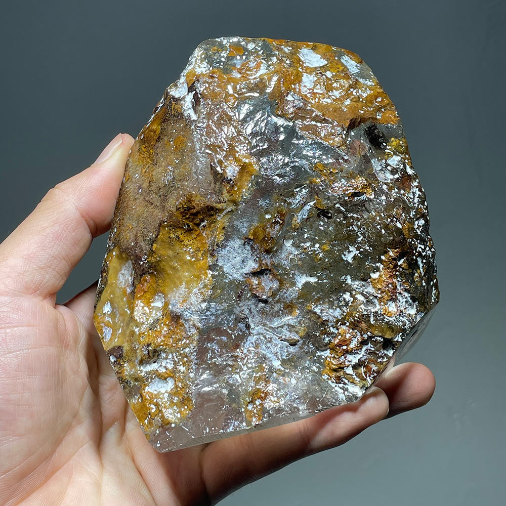 Garden Quartz Crystal of Manifestation - Polished Freeform for Meditation & Decor