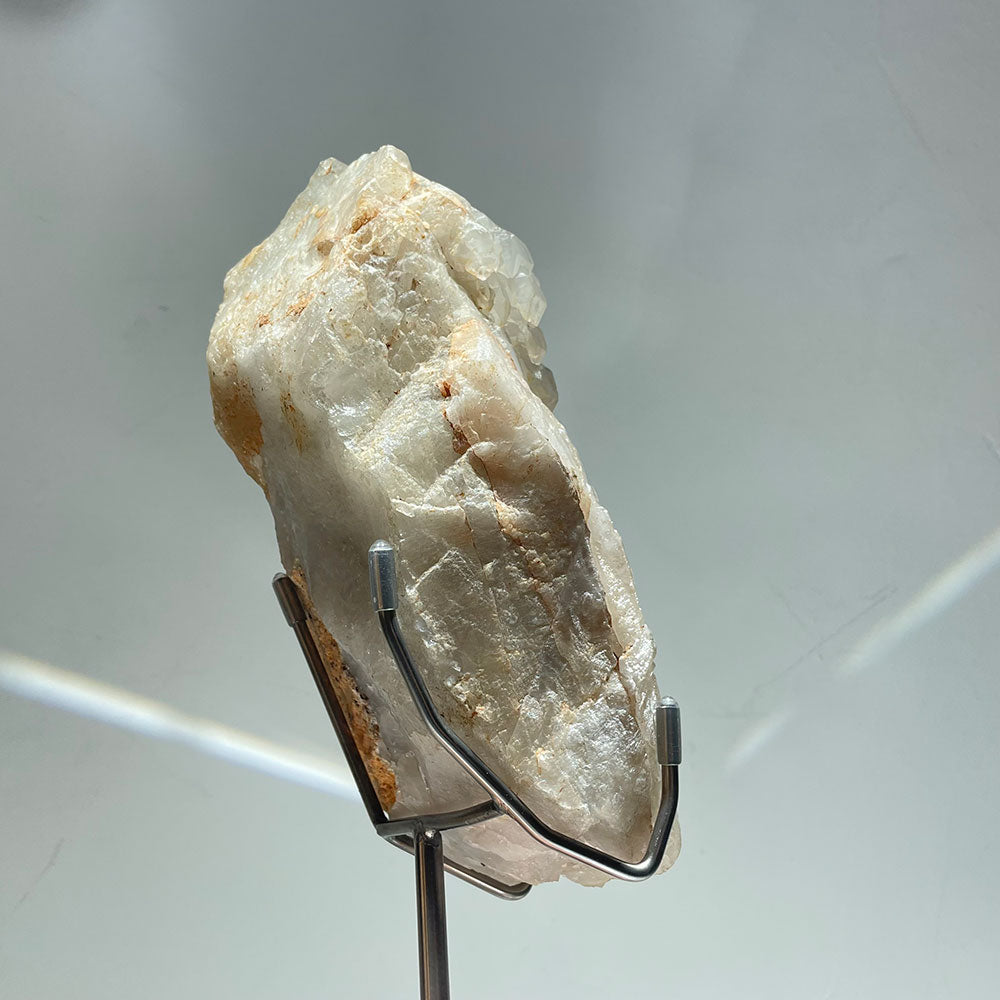 Large Madagascar Elestial Quartz Specimen on Stand – 2.6kg Skeletal Crystal