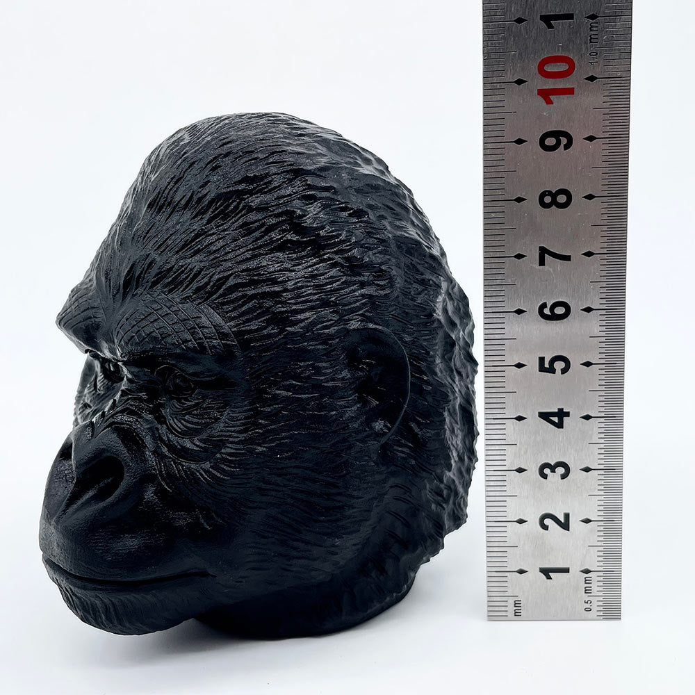 Black Obsidian Guardian Gorilla - Crystal of Strength & Protection