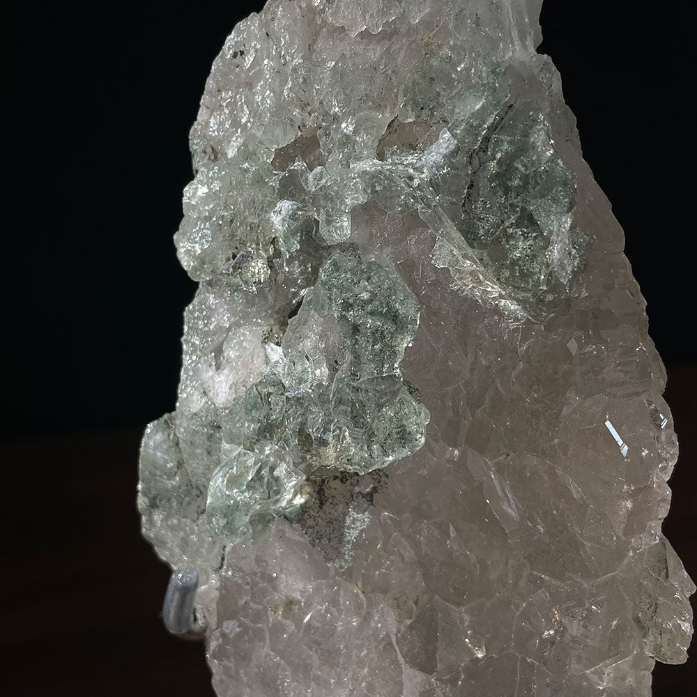 Exact Piece: Himalayan Elestial Quartz with Green Phantom - Raw Skeletal Specimen (0.85kg)