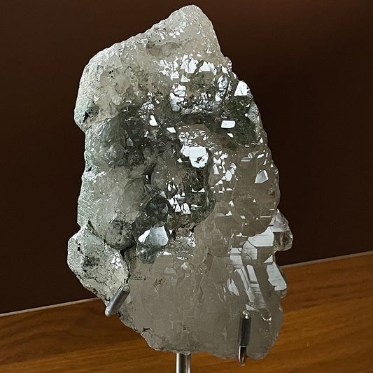 Exact Piece: Himalayan Elestial Quartz with Green Phantom - Raw Skeletal Specimen (0.85kg)