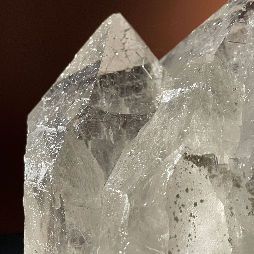 Exact Piece: Massive 3.79kg Pakistan Himalayan Quartz Cluster with Stand