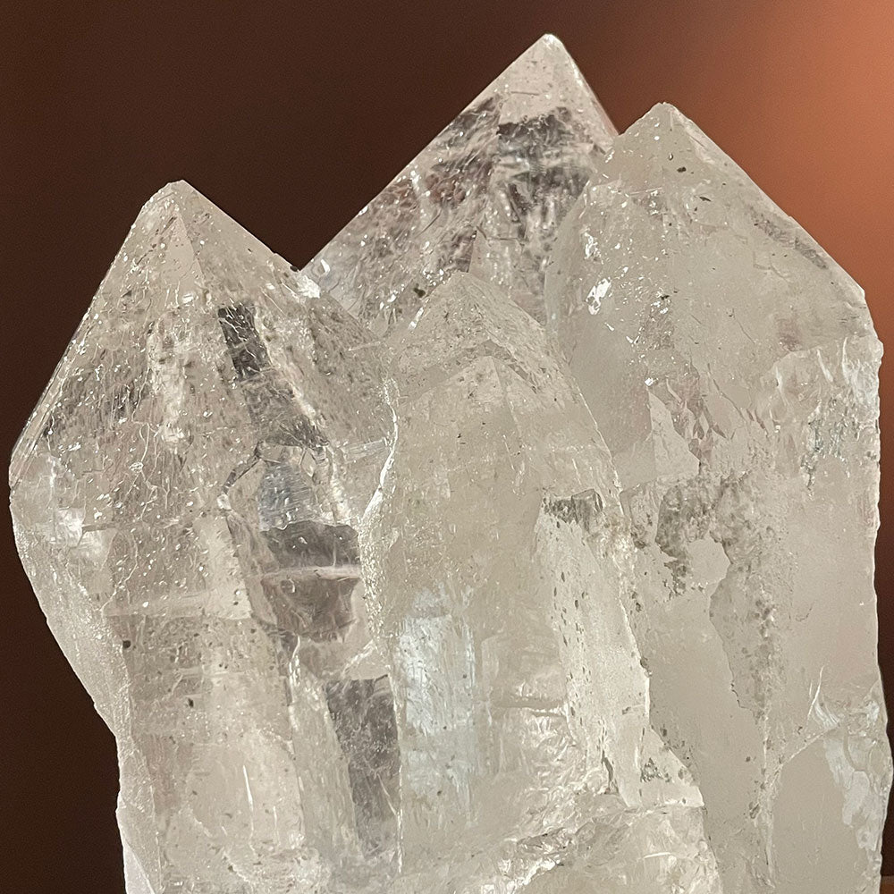 Exact Piece: Massive 3.79kg Pakistan Himalayan Quartz Cluster with Stand