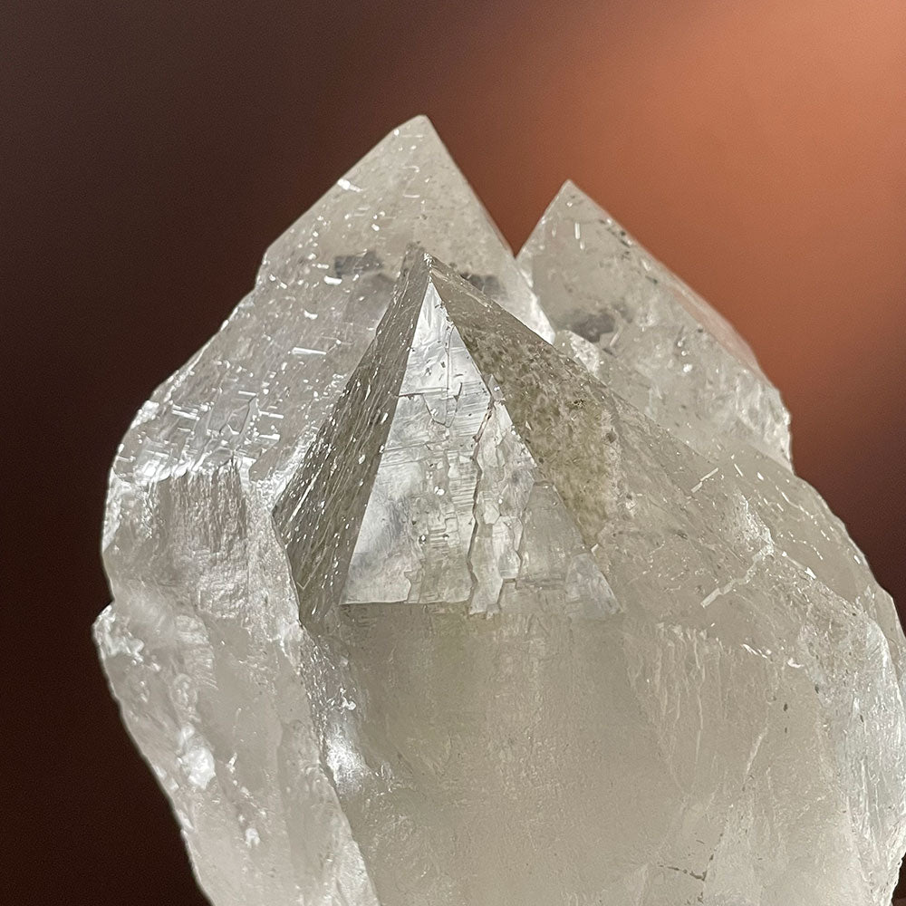 Exact Piece: Massive 3.79kg Pakistan Himalayan Quartz Cluster with Stand