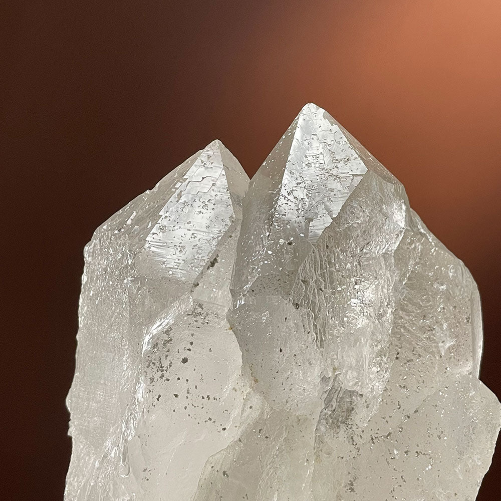 Exact Piece: Massive 3.79kg Pakistan Himalayan Quartz Cluster with Stand