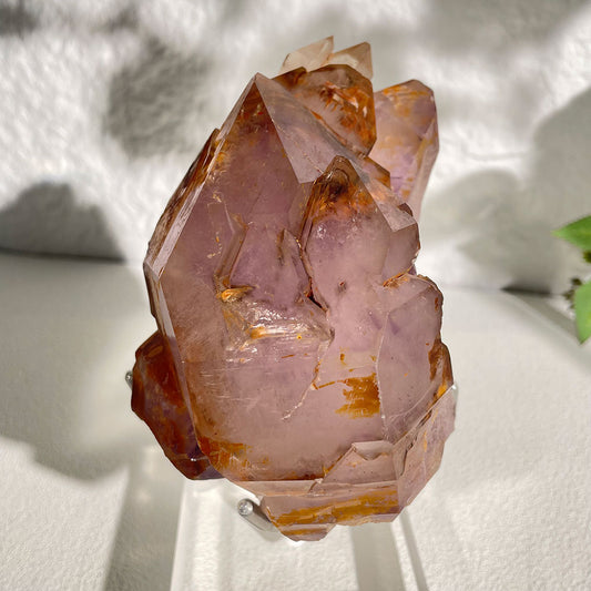 Natural Raw Amethyst Skeletal Quartz - Rare Purple Elestial Specimen