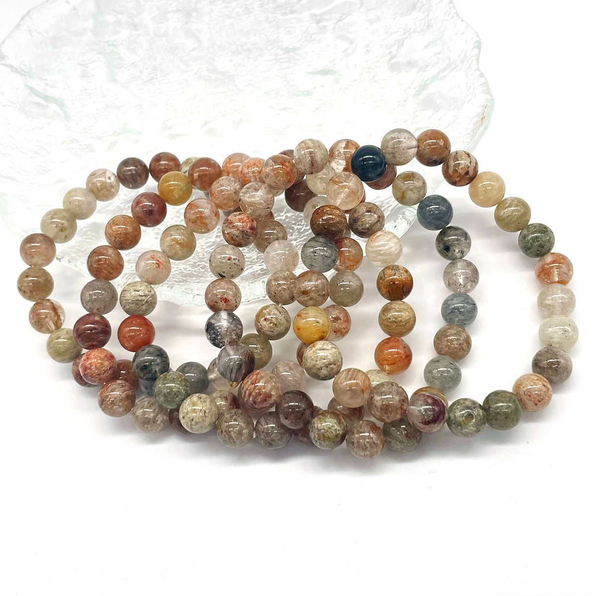 Thousand Garden Quartz Bead Bracelet Real Crystal Bracelet Healing Stones Bracelets For Women