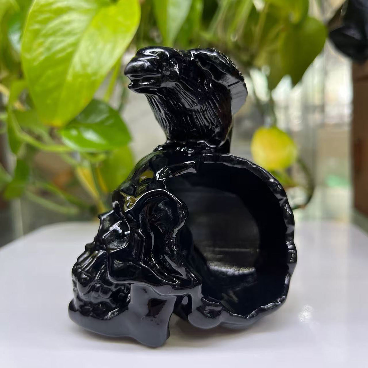 Obsidian Skull
