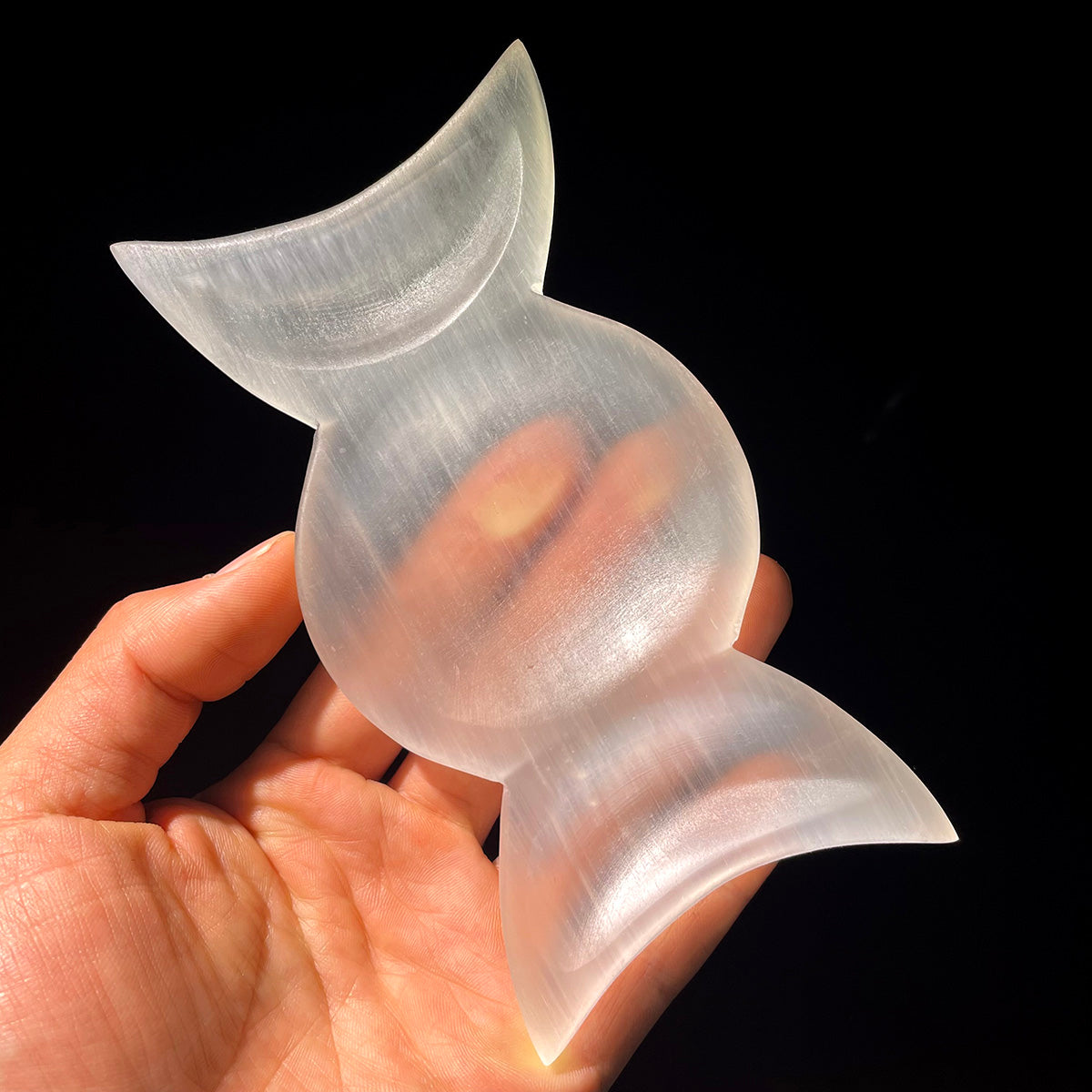 Selenite bowl
