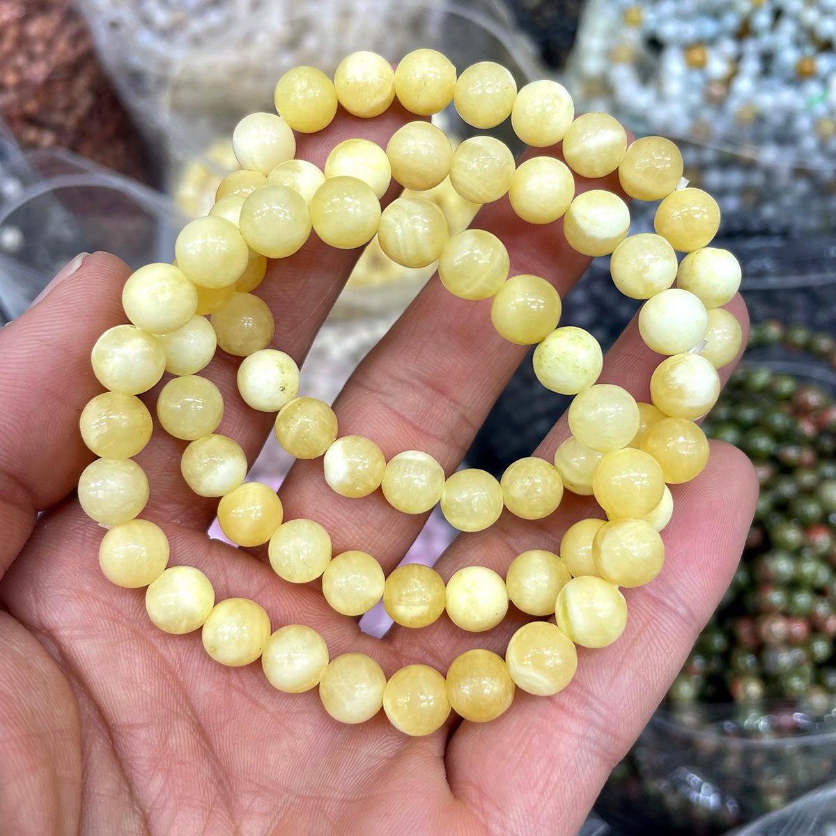 Yellow Calcite Bracelet