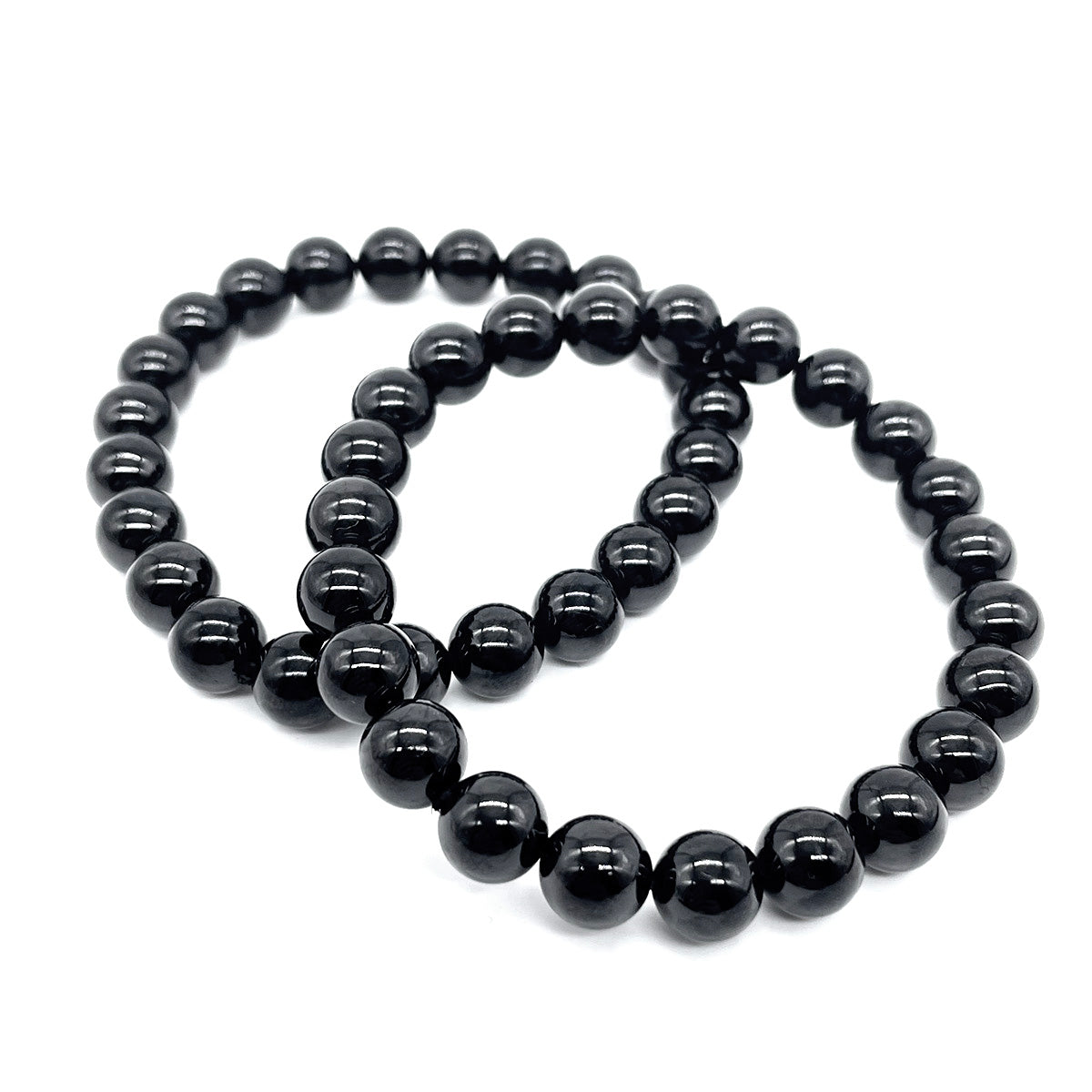 Black Tourmaline Bead Bracelet