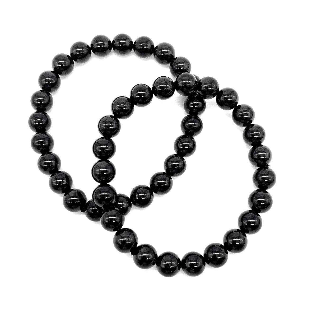 Black Tourmaline Bead Bracelet