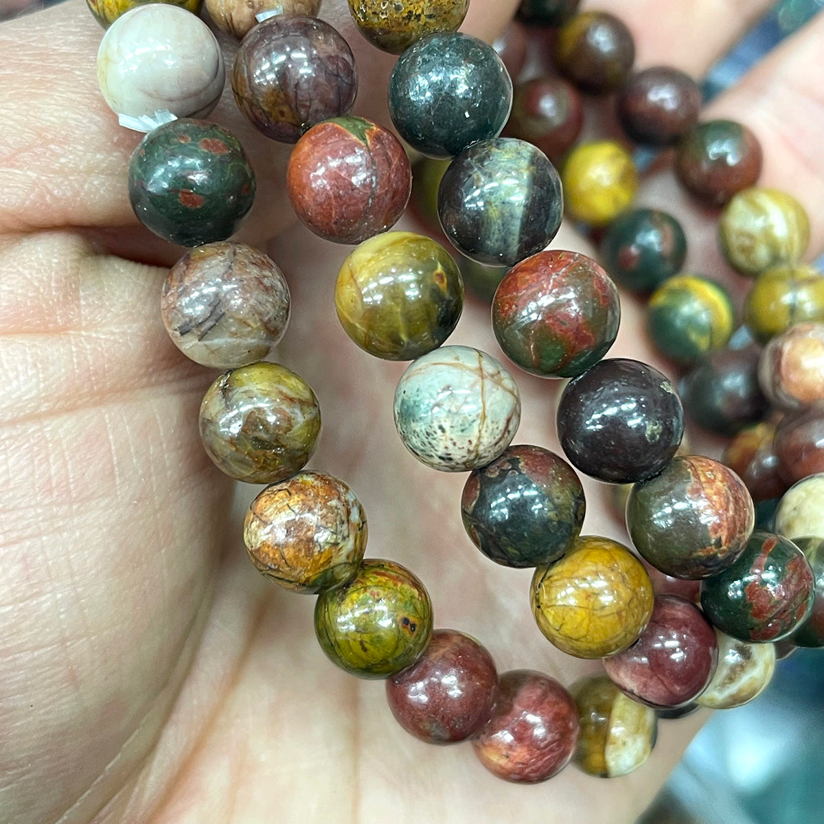 cherry creek jasper bead