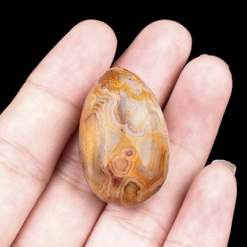 Natural Gemstone Egg | Polished Crystal for Healing