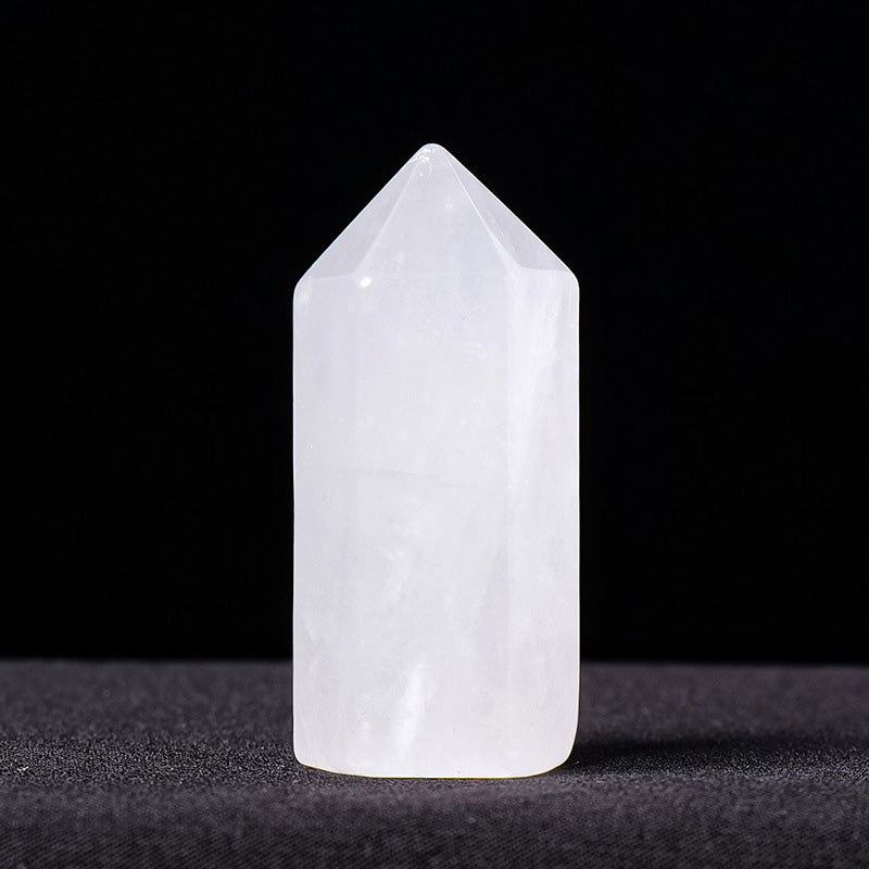 Natural Gemstone Point | Mini Crystal Tower