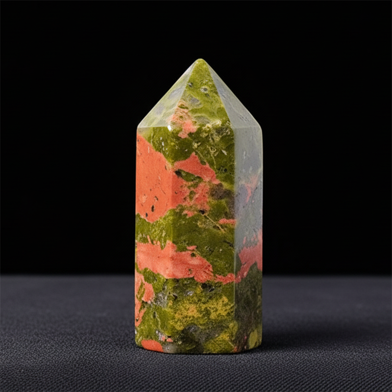 Natural Gemstone Point | Mini Crystal Tower