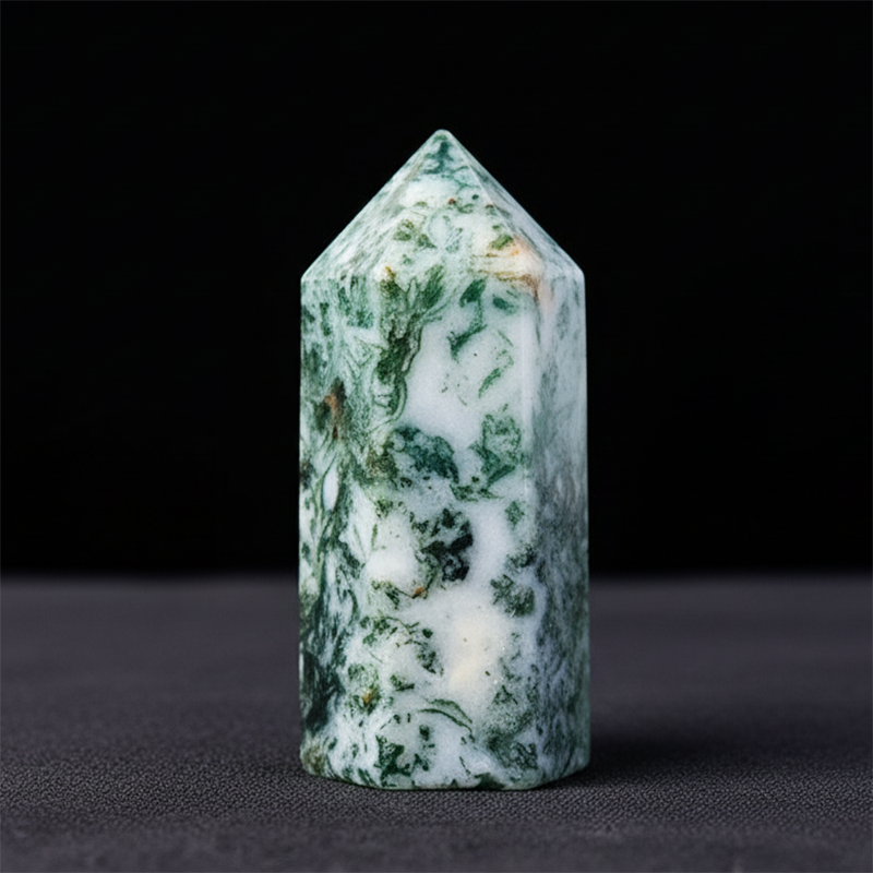 Natural Gemstone Point | Mini Crystal Tower