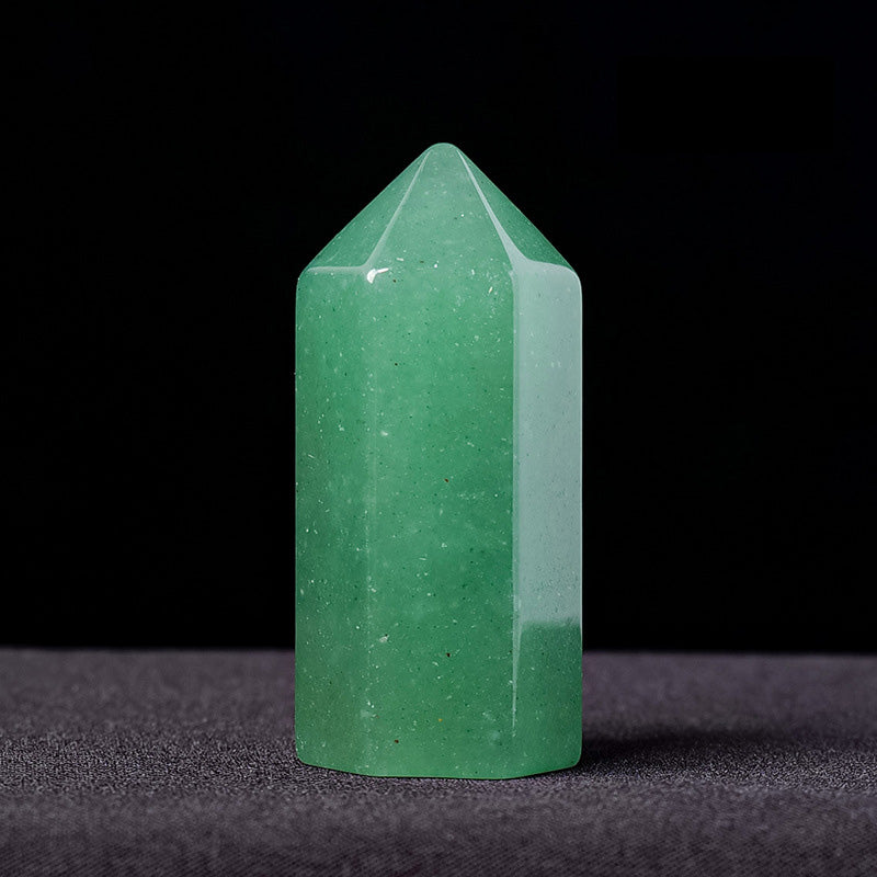Natural Gemstone Point | Mini Crystal Tower