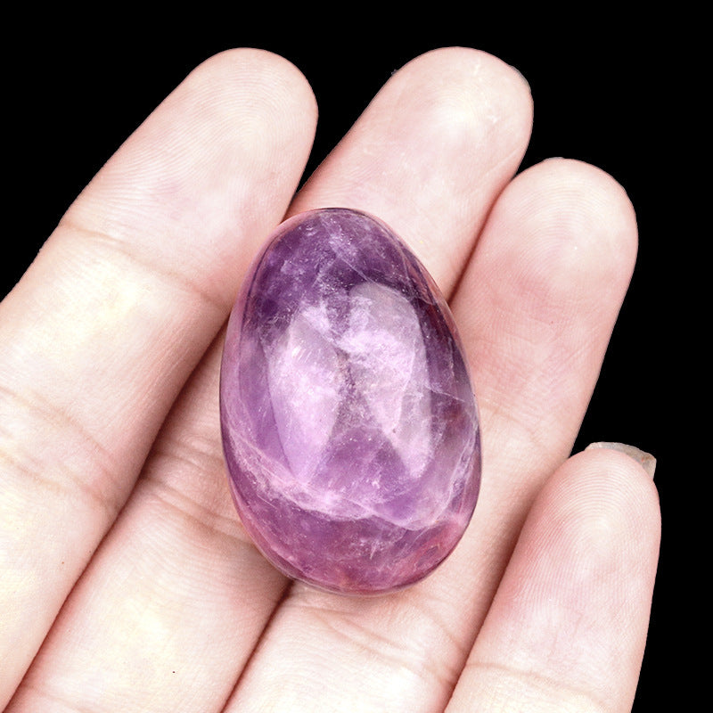 Natural Gemstone Egg | Polished Crystal for Healing