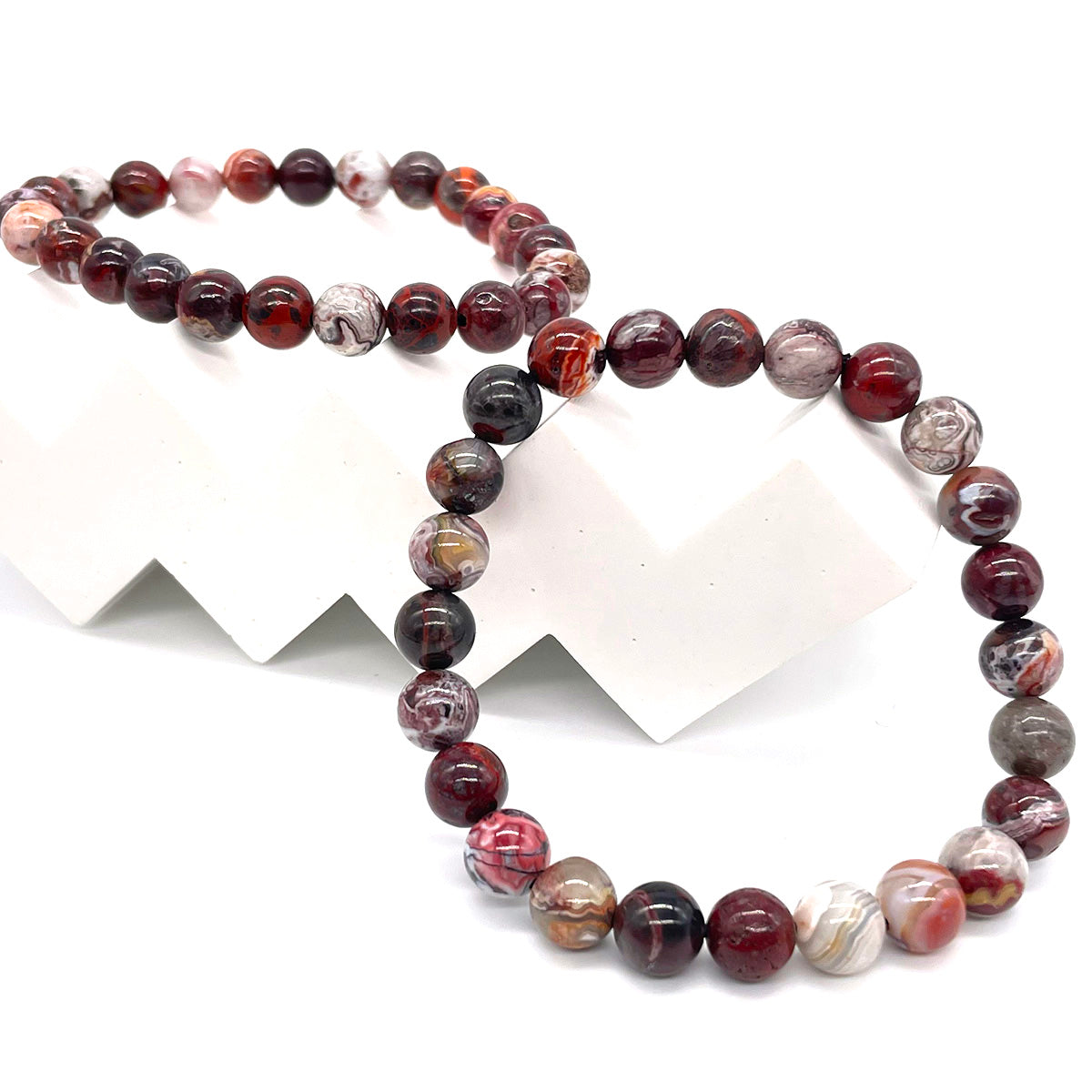 Mexico Agate Bead Bracelet Real Crystal Bracelet Healing Stones Bracelets For Women