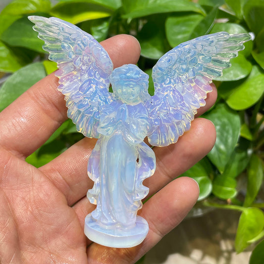 opalite angel crystal