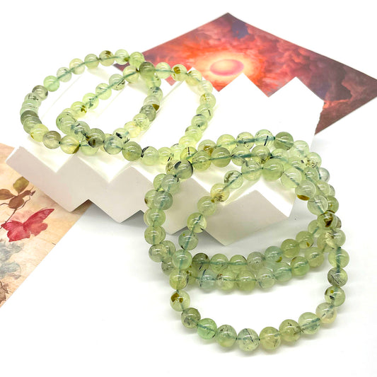 prehnite bracelet 