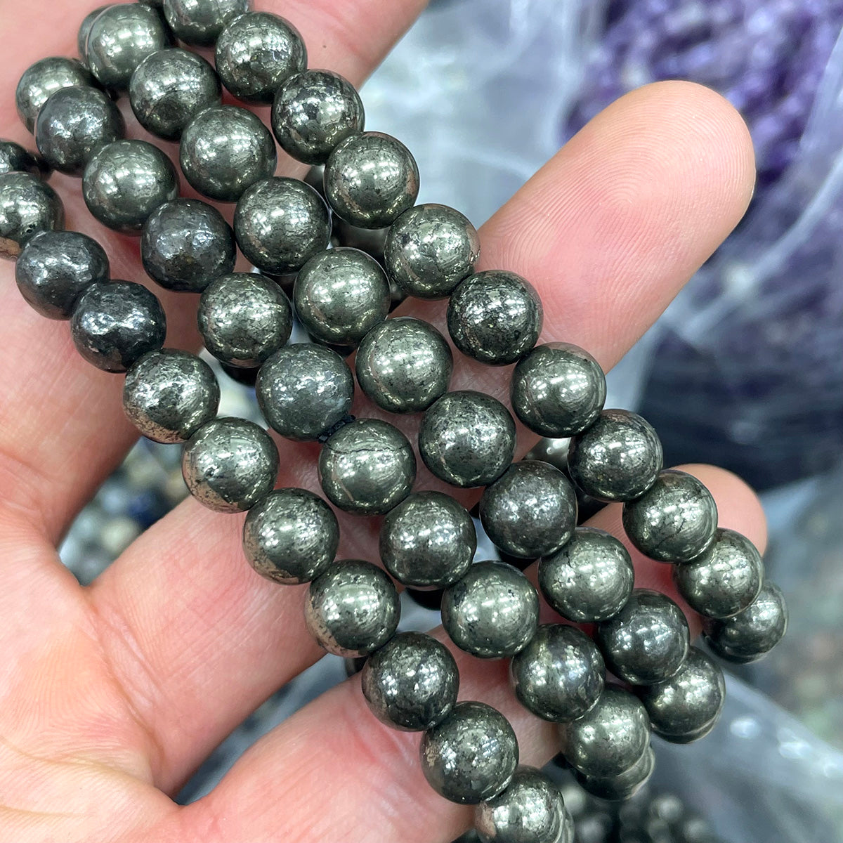 pyrite bead